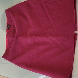 JCrew , wool pencil skirt,  maroon, size 2